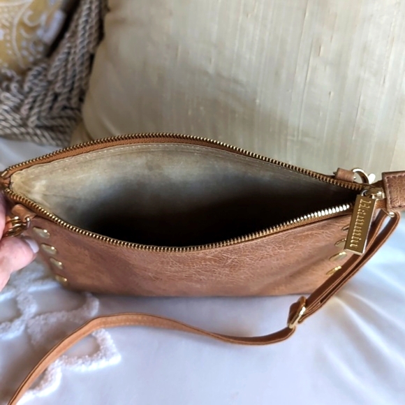HAMMITT Small Caramel Color Crossbody/ Clutch - Picture 15 of 16